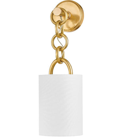 Corbett Lighting Kansa 1 Light Sconce in Brass 428-07-VB