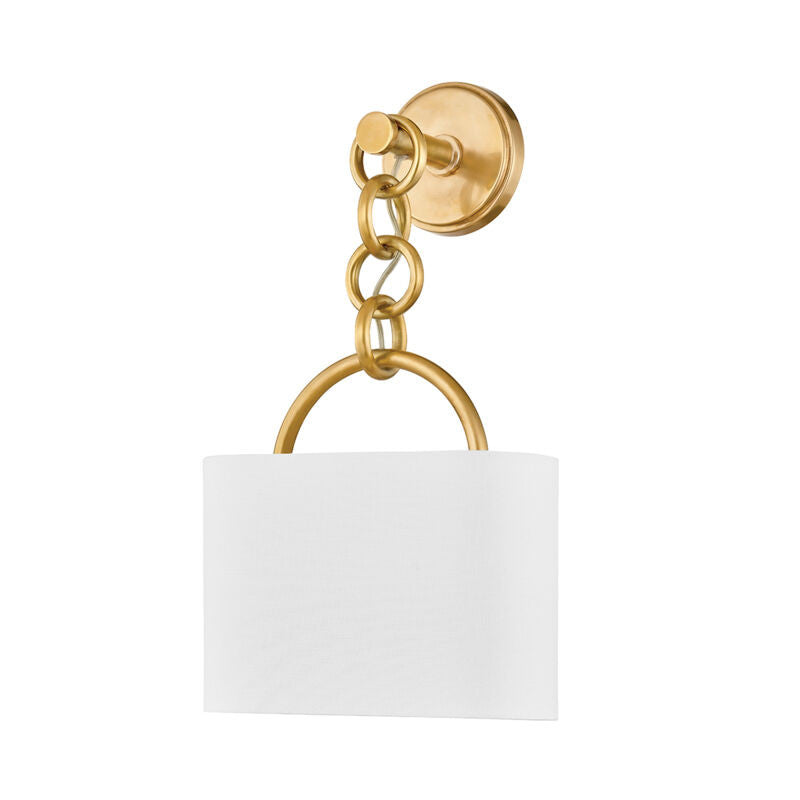 Corbett Lighting Kansa Wall Sconce in Vintage Brass 428-12-VB