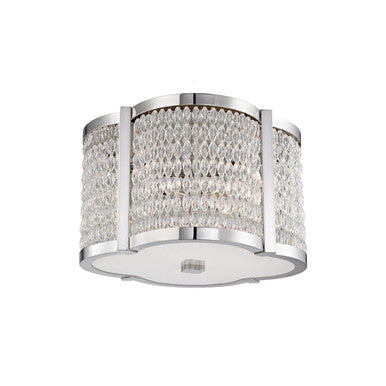 Hudson Valley Lighting Ballston Flush Mount in Polished Nickel 4302-PN