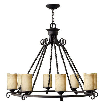 Hinkley Lighting Casa Large Single Tier Olde Black 4308OL