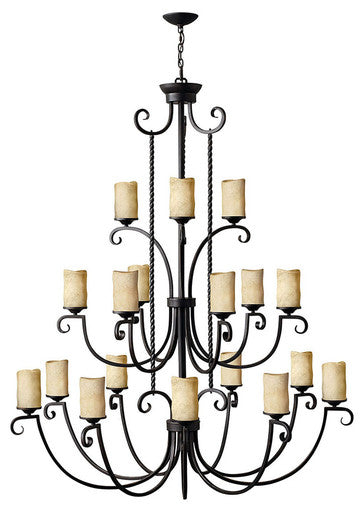 Hinkley Lighting Casa Extra Large Three Tier Olde Black 4309OL