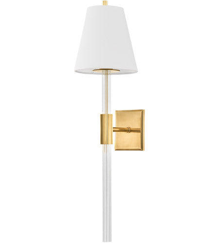 Corbett Lighting Martina 1 Light Sconce in Brass 431-01-VB