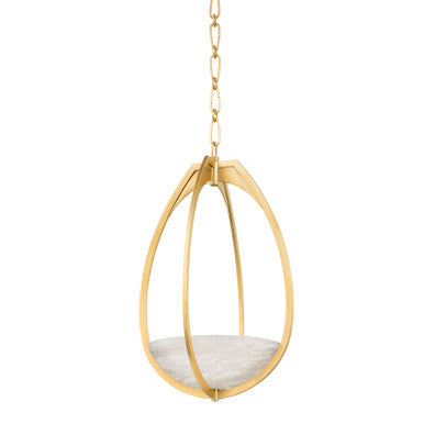 Hudson Valley Lighting Lloyd Pendant in Aged Brass 4313-AGB