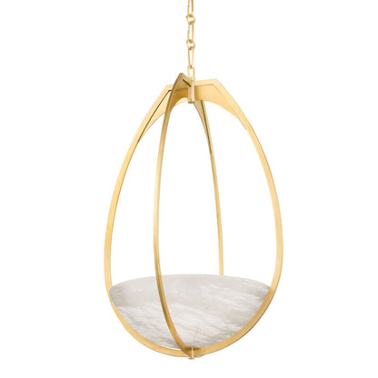 Hudson Valley Lighting Lloyd Pendant in Aged Brass 4319-AGB