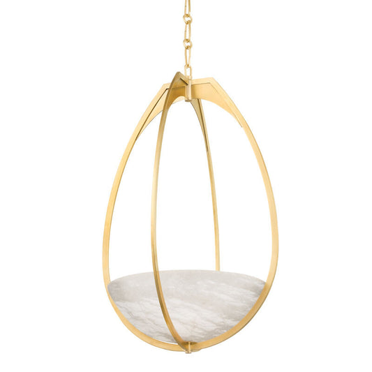 Hudson Valley Lighting Lloyd Pendant in Aged Brass 4319-AGB