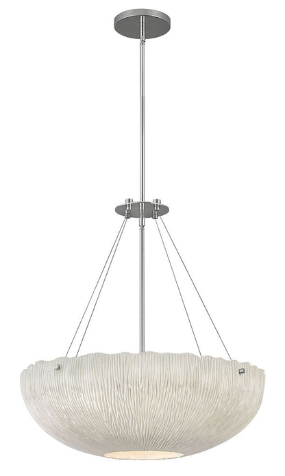 Hinkley Lighting Coral Large Convertible Pendant Shell White 43208SHW