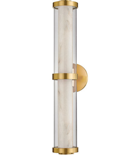 Corbett Lighting Caterina 1 Light Wall Sconce in Iron/Aluminum 433-27-VB