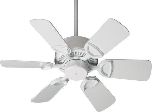 Quorum Estate Ceiling Fan in White 43306-6