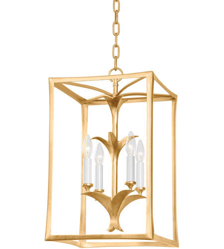 Corbett Lighting Bergamo 4 Light Lantern in Steel 435-31-VGL/GL