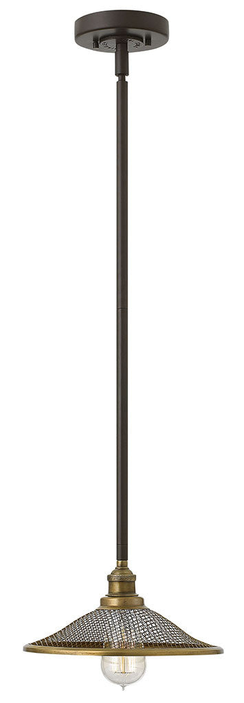 Hinkley Lighting Rigby Small Pendant Buckeye Bronze 4367KZ