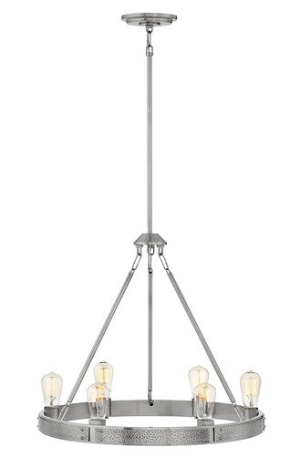 Hinkley Lighting Everett Medium Single Tier Brushed Nickel 4395BN