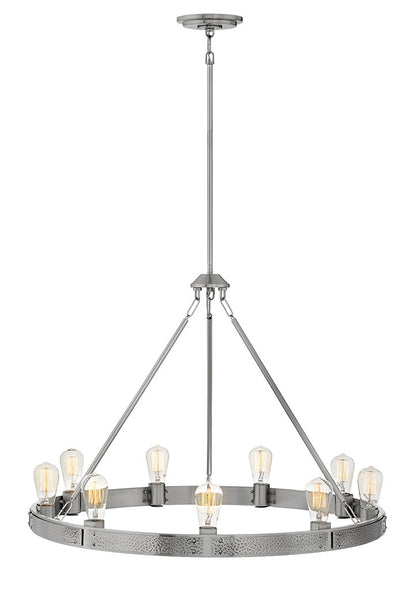 Hinkley Lighting Everett Large Single Tier Brushed Nickel 4398BN