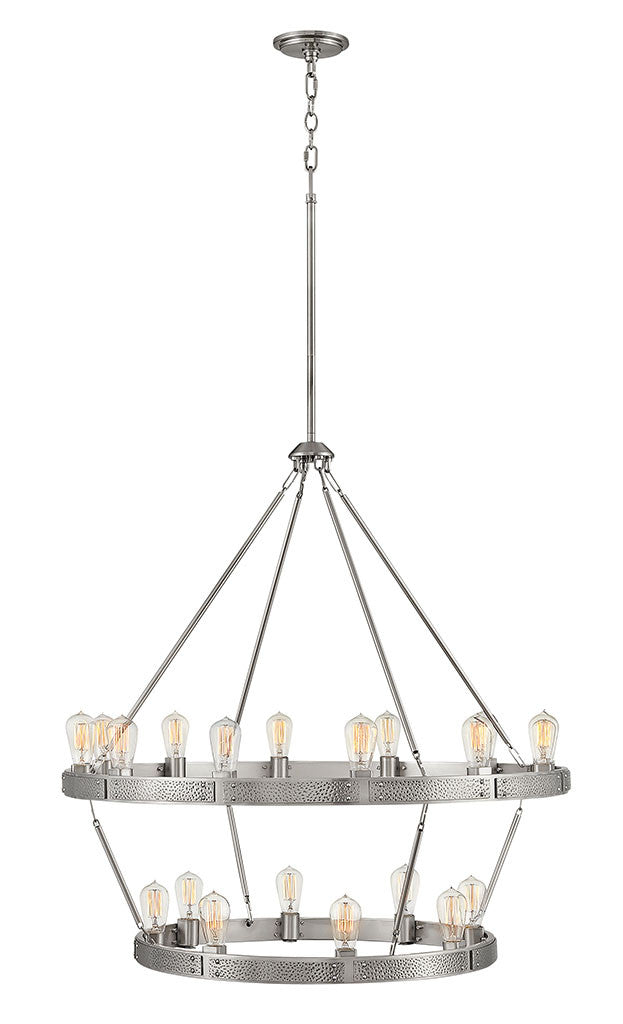 Hinkley Lighting Everett Large Multi Tier Brushed Nickel 4399BN