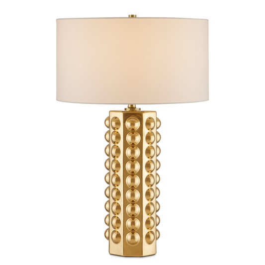 Currey & Co. 30" Cassandra Gold Table Lamp 6000-0871