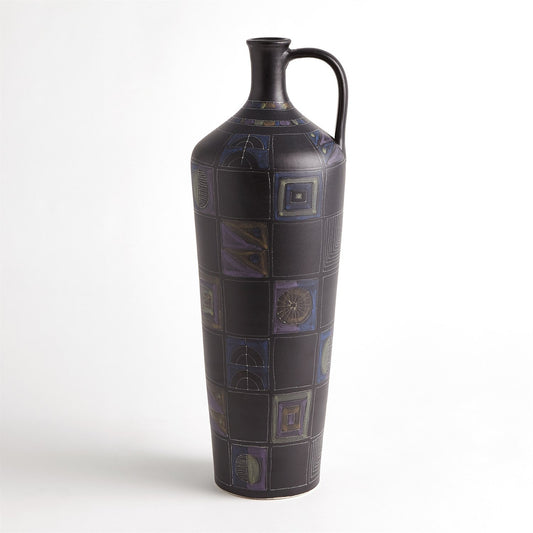 Global Views Etched Bottle-Multi Pattern-Large 3.31592