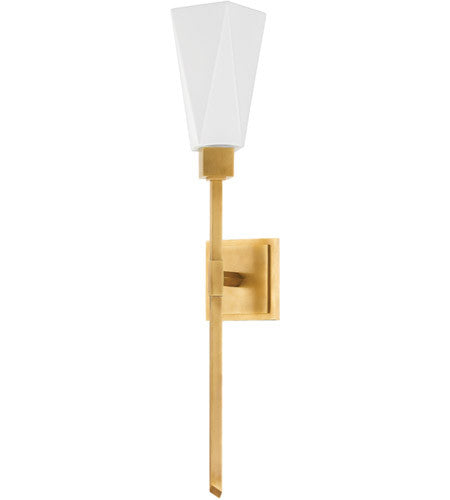 Corbett Lighting Artemis 1 Light Sconce in Brass 441-28-VB