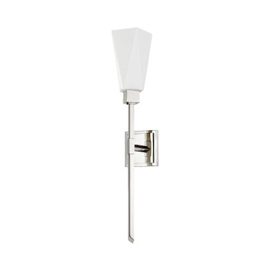 Corbett Lighting Artemis Wall Sconce in Polished Nickel 441-28-PN