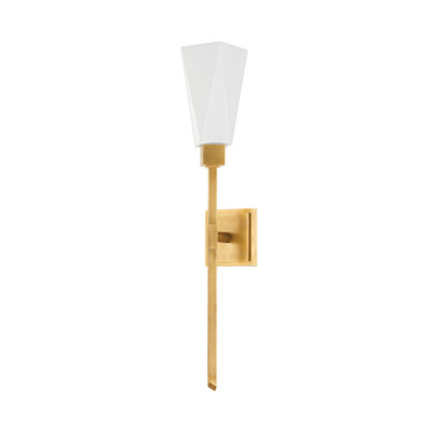 Corbett Lighting Artemis Wall Sconce in Vintage Brass 441-28-VB