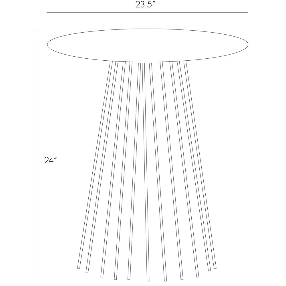 Arteriors Home Jaime End Table 4411