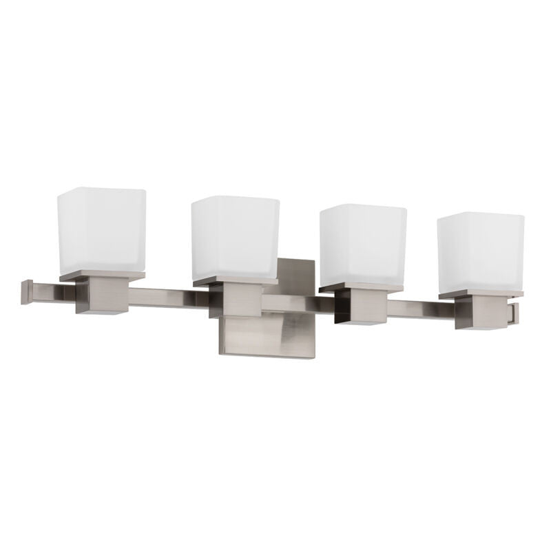 Hudson Valley Lighting Milford Bath And Vanity in Satin Nickel 4444-SN