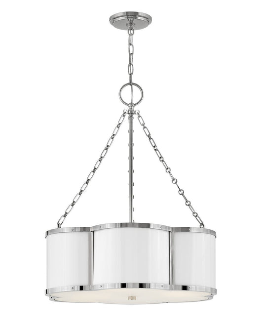 Hinkley Lighting Chance Medium Drum Polished Nickel 4446PN