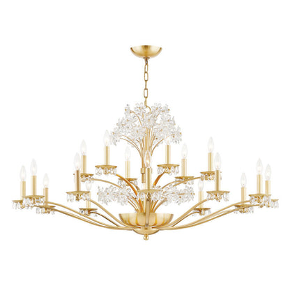 Hudson Valley Lighting Beaumont Chandelier in Aged Brass 4452-AGB