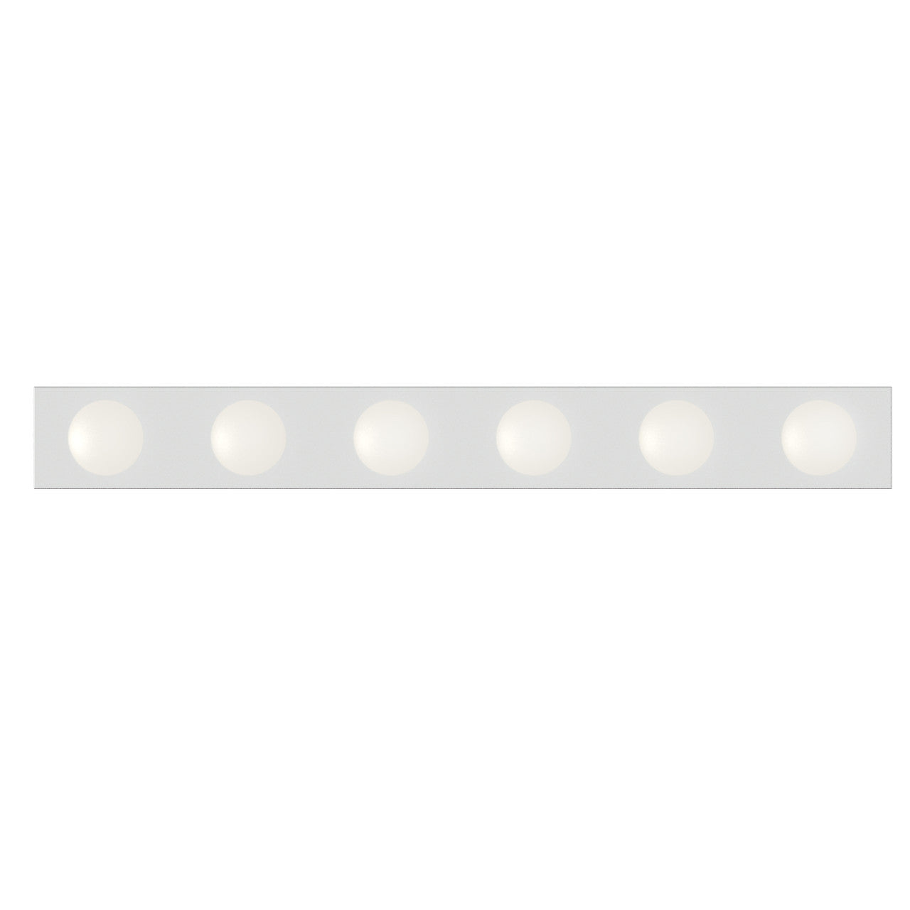 Maxim Essentials 6-Light Bath Vanity Strip Light in Polished Chrome 4456PC