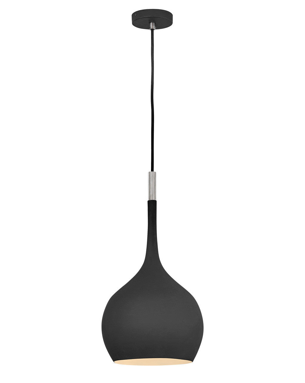 Hinkley Lighting Ziggy Medium Pendant Black 4457BK