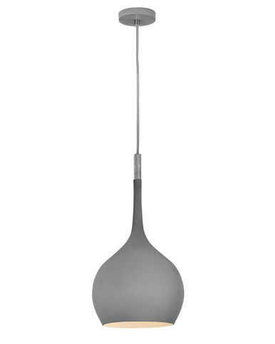 Hinkley Lighting Ziggy Medium Pendant Matte Gray 4457MG