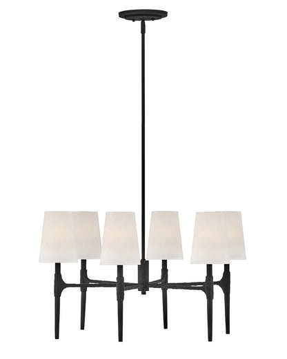 Hinkley Lighting Beaumont Medium Single Tier Black 4466BK