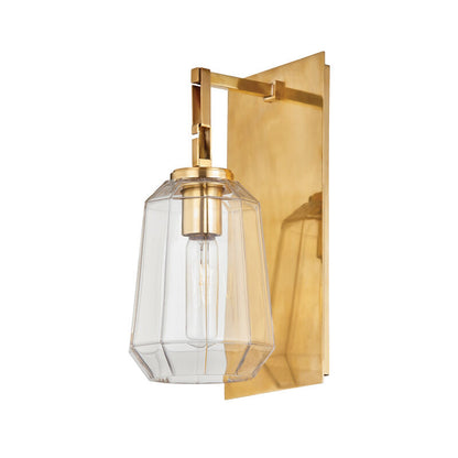 Corbett Lighting Copenhagen Wall Sconce in Vintage Brass 447-13-VB