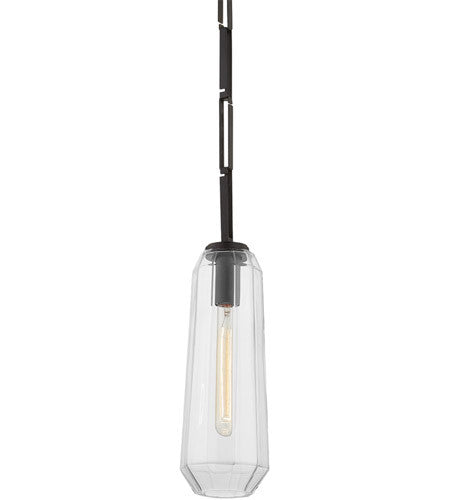 Corbett Lighting Copenhagen 1 Light Pendant in Brass 447-14-BBR