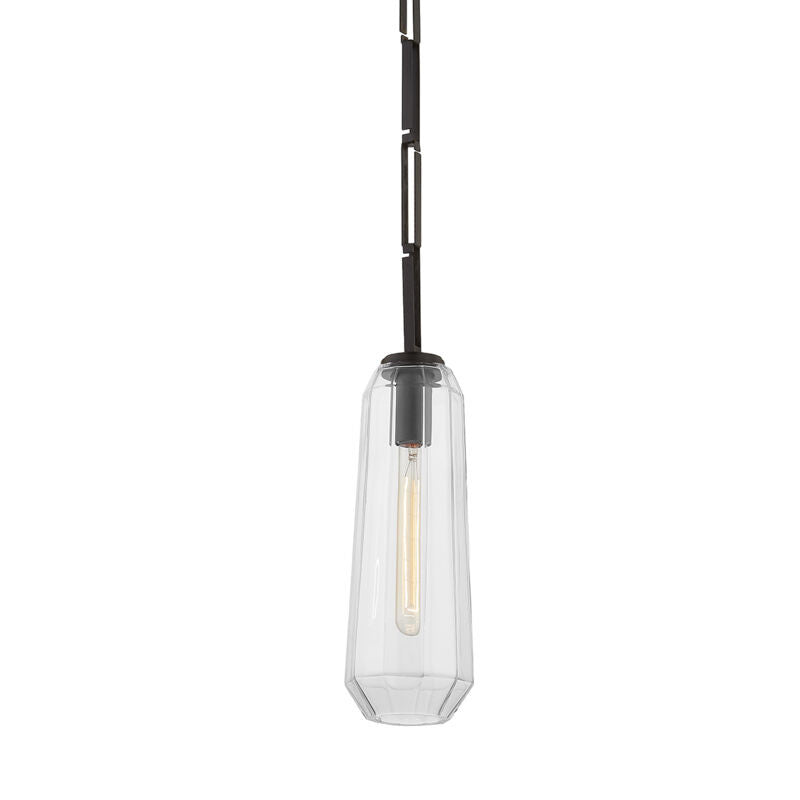 Corbett Lighting Copenhagen Pendant in Black Brass 447-14-BBR