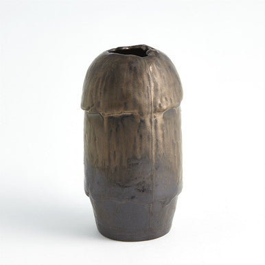 Global Views Primitive Vase-Bronze 7.10437