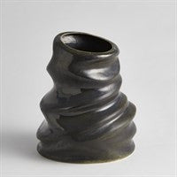 Global Views Studio A Home Melting Vase-Bronze JG7.10017