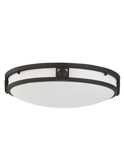 Livex Lighting Titania Collection 3 Light Bronze Ceiling Mount in Bronze 4488-07