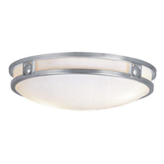 Livex Lighting Titania Collection 3 Light Brushed Nickel Ceiling Mount in Brushed Nickel 4488-91