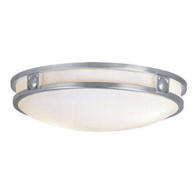 Livex Lighting Titania Collection 3 Light Brushed Nickel Ceiling Mount in Brushed Nickel 4488-91