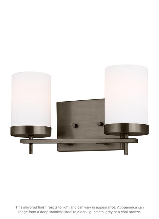 Visual Comfort Studio Sean Lavin Zire Two Light Bath in Brushed Oil Rubbed Bronze 4490302-778