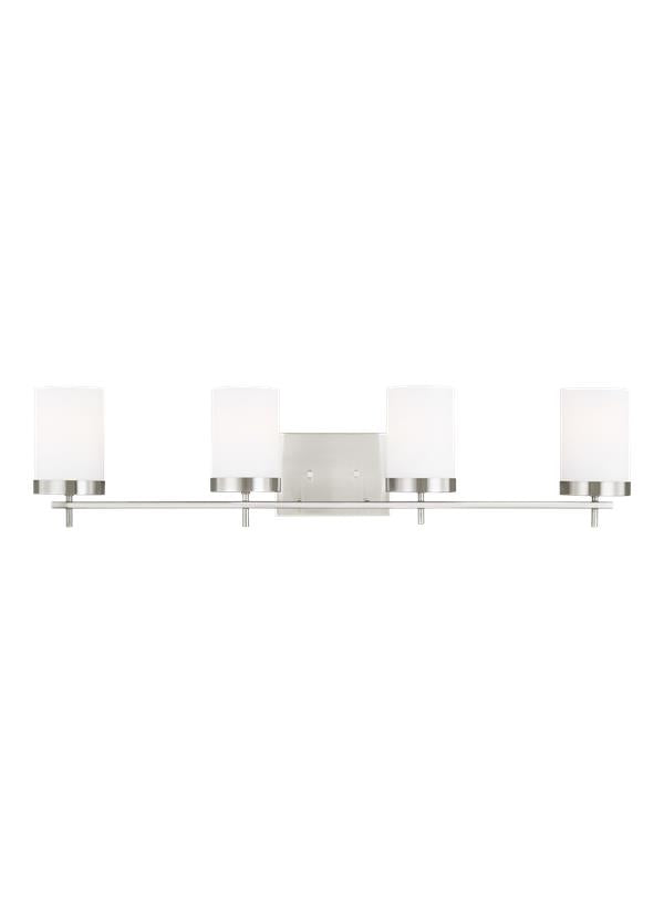 Visual Comfort Studio Sean Lavin Zire Four Light Bath in Brushed Nickel 4490304EN3-962