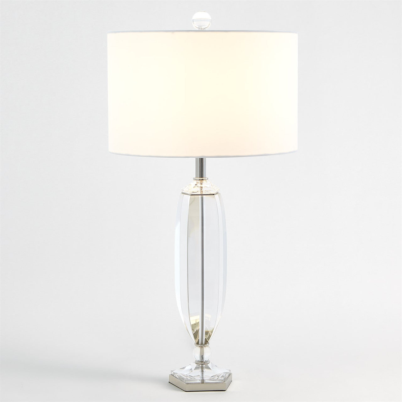 Global Views Crystal Pentagonal Table Lamp 8.82889