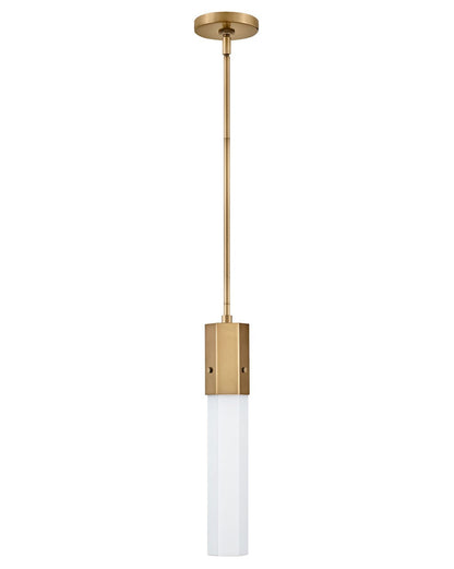 Hinkley Lighting Facet Extra Small Pendant in Heritage Brass 45037HB