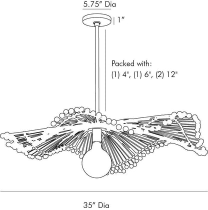 Arteriors Home Waverly Pendant 45046