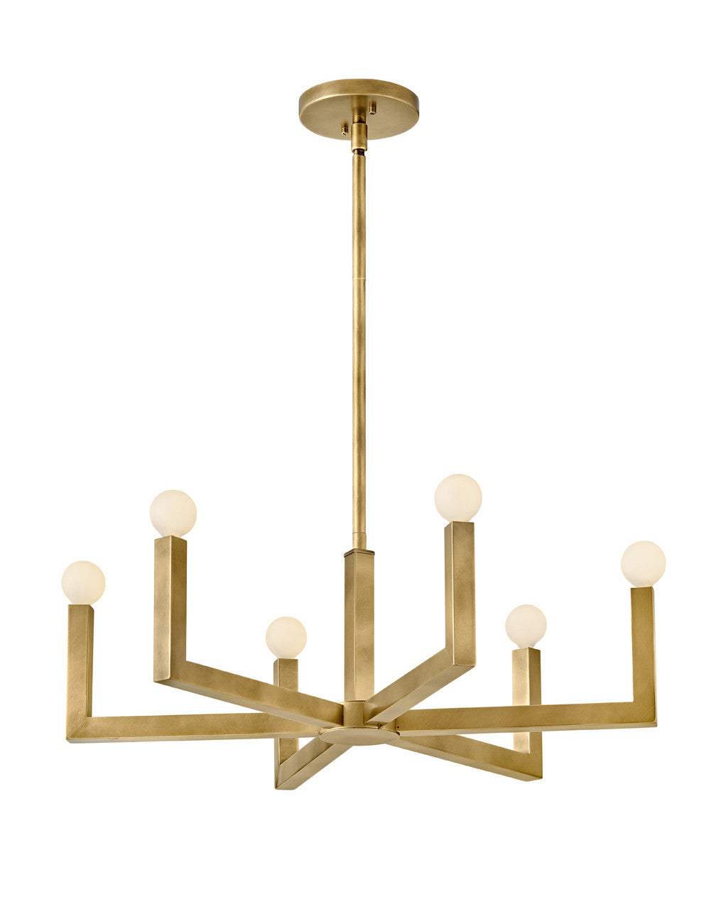 Hinkley Lighting Ezra Large Single Tier Heritage Brass 45046HB