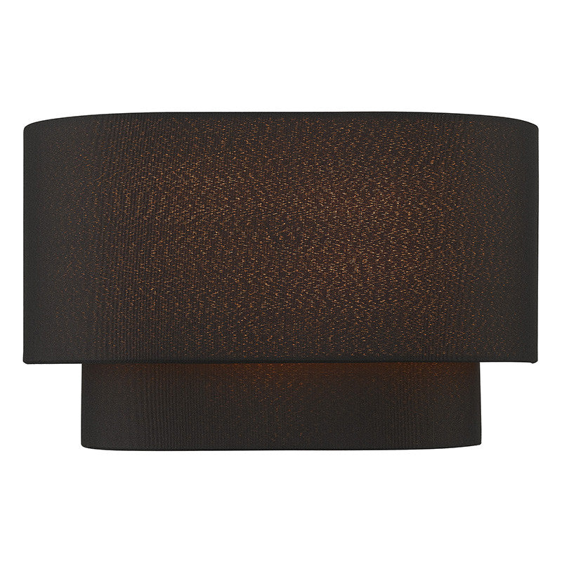 Livex Lighting Sentosa Collection 2 Light Black ADA Sconce 45082-04