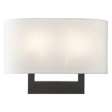 Livex Lighting ADA Wall Sconces Collection 2 Light Black Medium ADA Sconce 45221-04