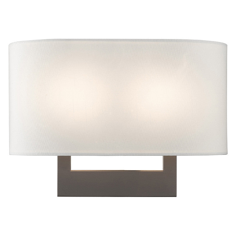 Livex Lighting ADA Wall Sconces Collection 2 Light Bronze Medium ADA Sconce 45221-07