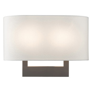 Livex Lighting ADA Wall Sconces Collection 2 Light Bronze Medium ADA Sconce 45221-07