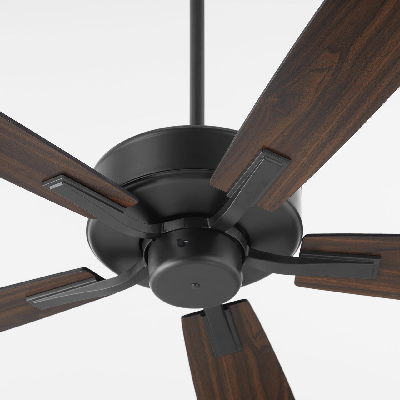 Quorum  Ovation 52" 5 Blade Fan - Matte Black/Walnut 4525-159