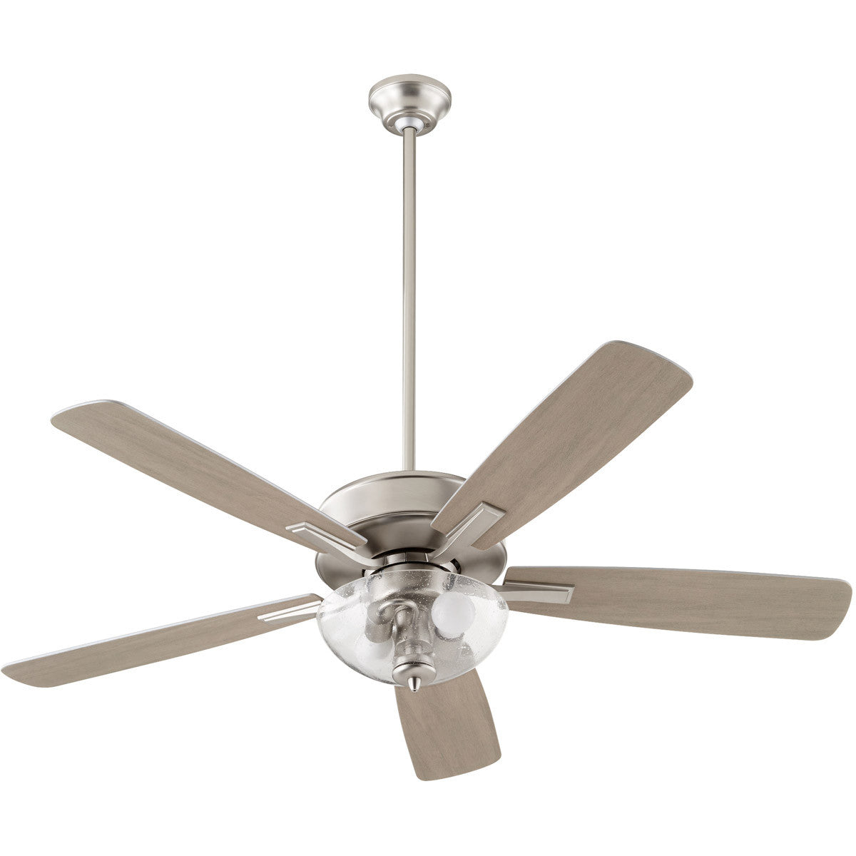 Quorum Ovation Ceiling Fan in Satin Nickel  4525-2265